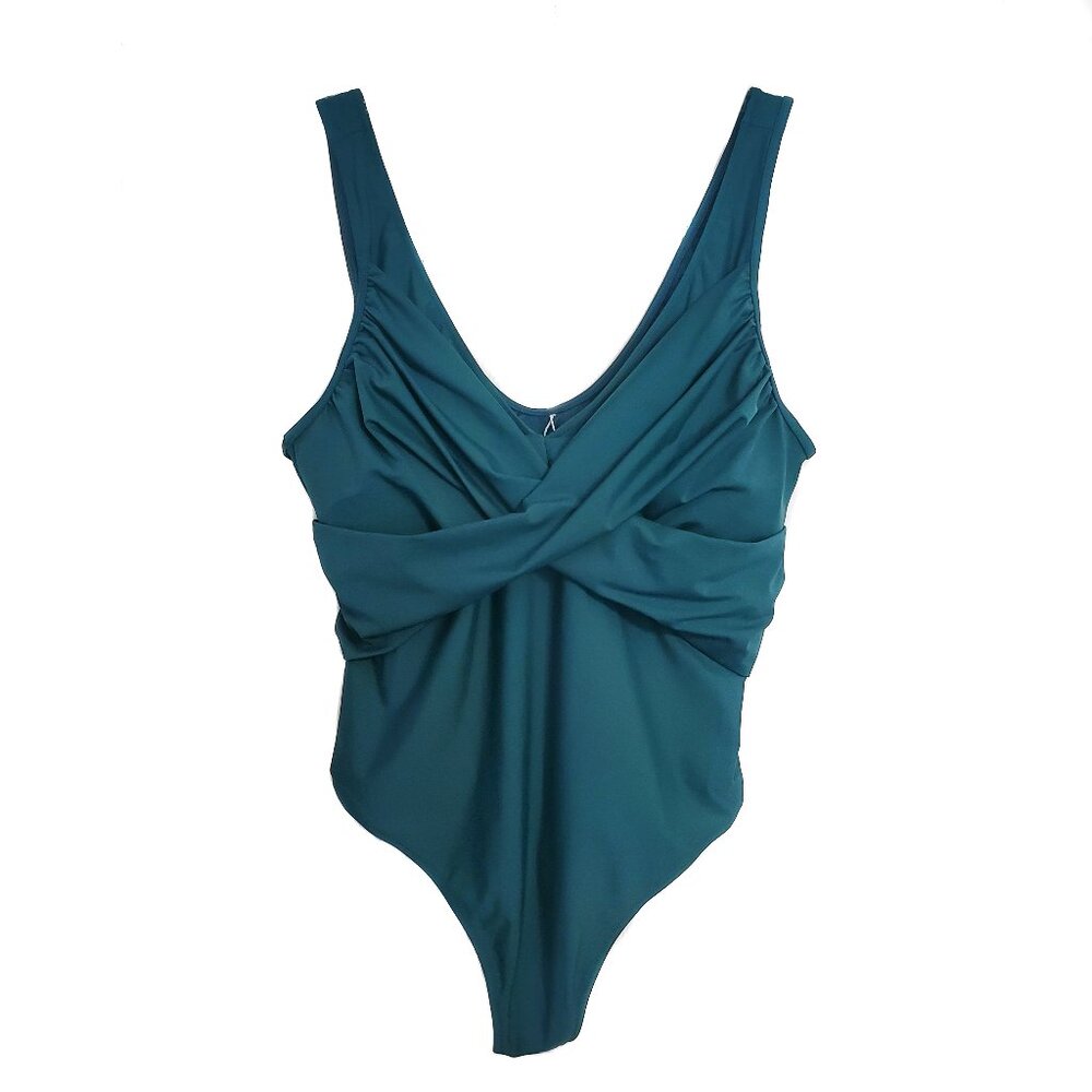 Cupshe Twist Front One Piece Swimsuit